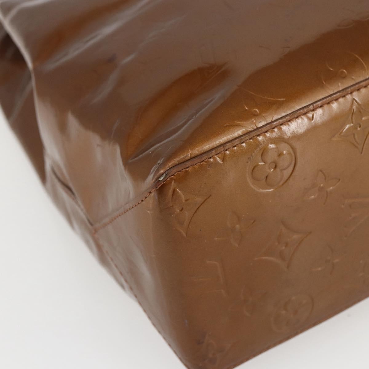 Louis Vuitton Reade Handbag Monogram Vernis, BROWN, PATENT_LEATHER, Handbag