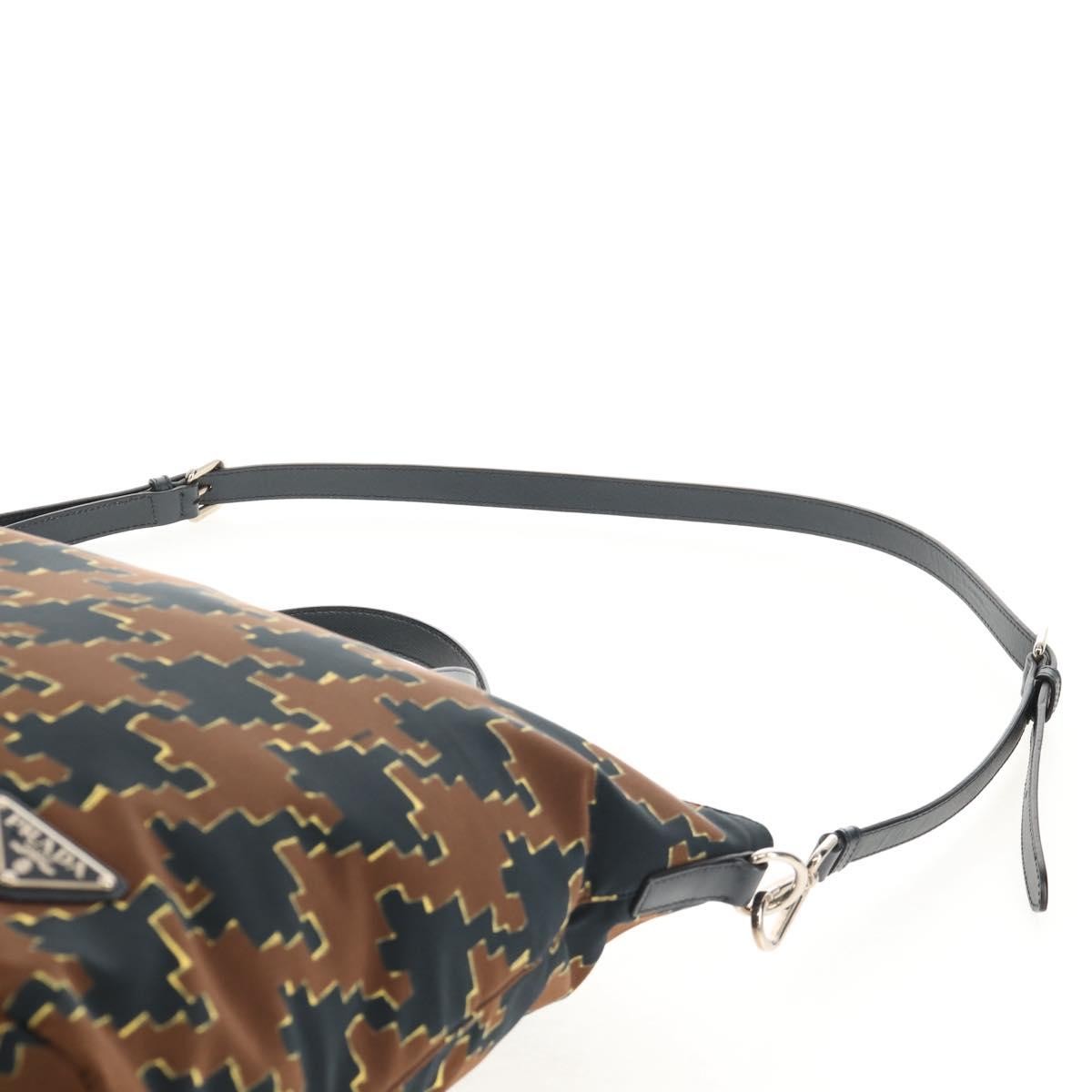 Prada Vintage Handbag Tessuto, BROWN, NYLON, Handbag