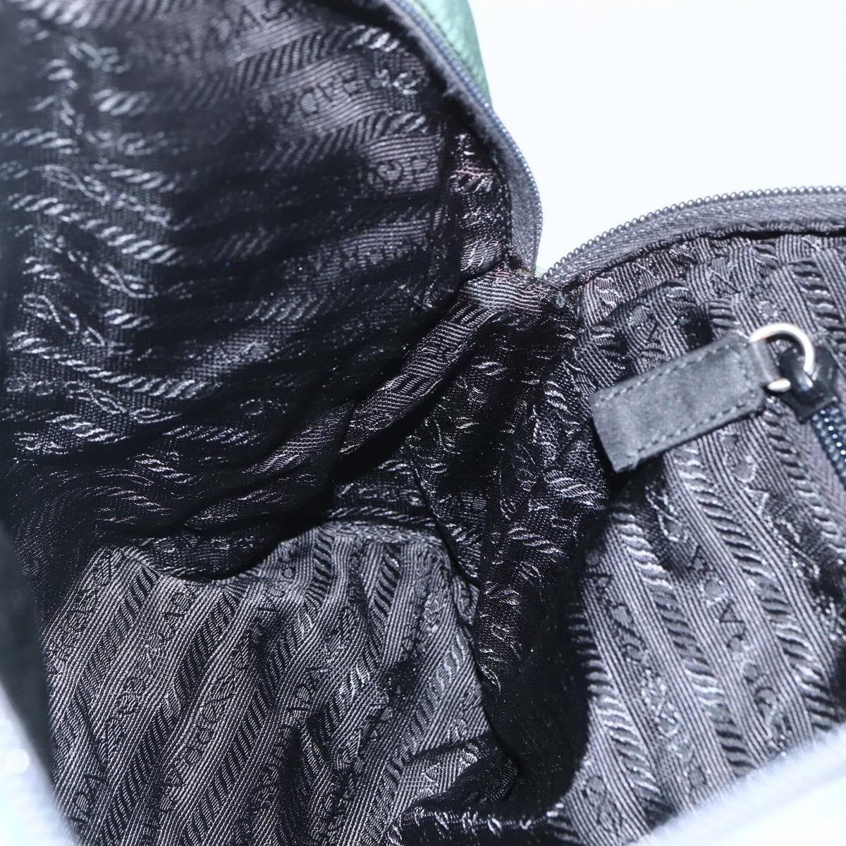 Prada Vintage Handbag Tessuto, GREEN, NYLON, Handbag