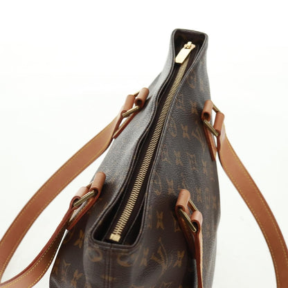 Louis Vuitton Cabas Piano Monogram Canvas, BROWN, CANVAS, Handbag