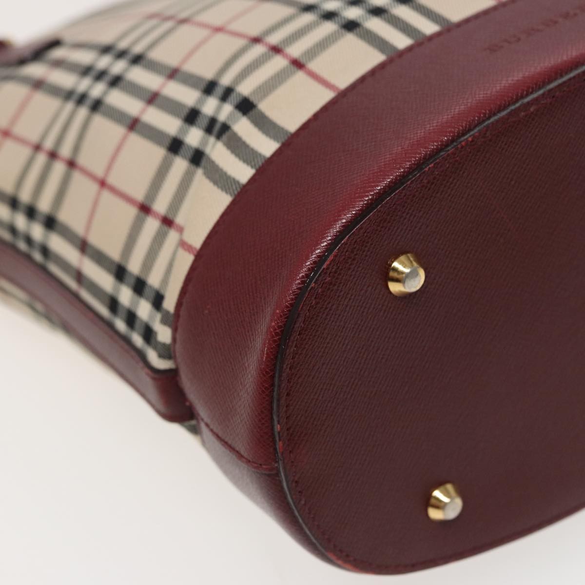 Burberry Nova Check Tote canvas check pattern, BEIGE, CANVAS, Tote bag