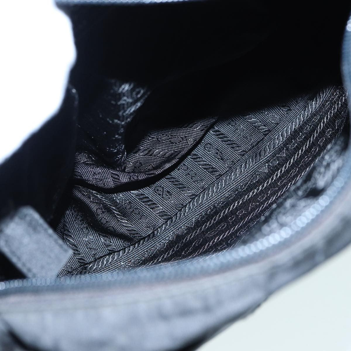 Prada Vintage Handbag Tessuto, BLACK, NYLON, Handbag