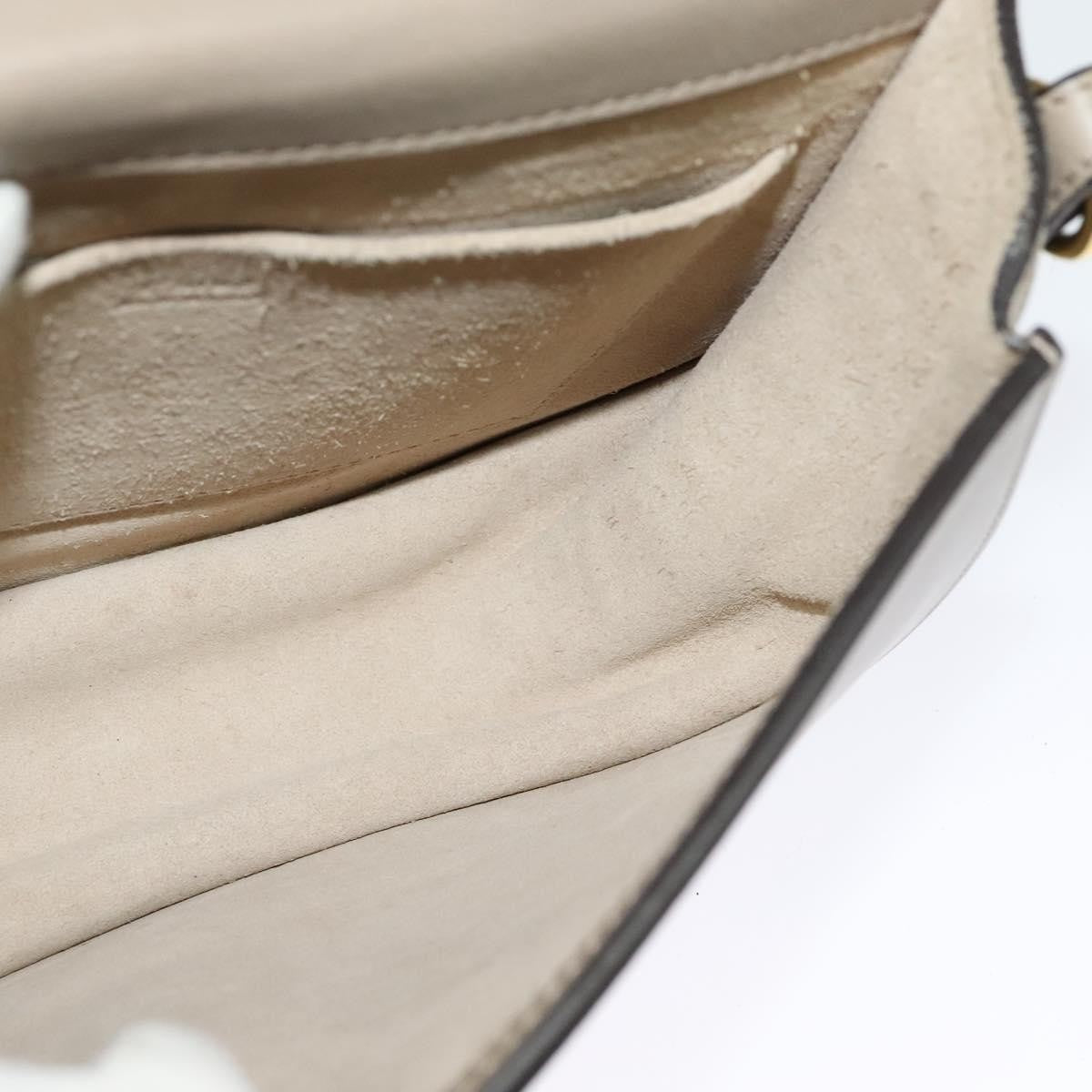 Chloe Nile Crossbody Bag Leather, BEIGE, LEATHER, Shoulder bag