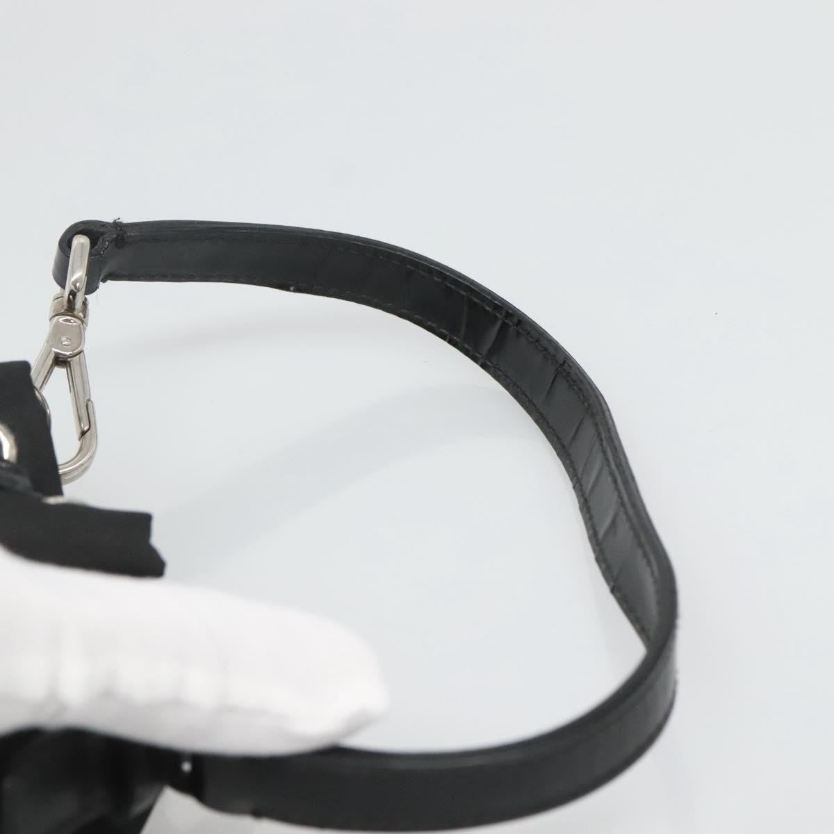 Prada Drawstring Pouch Tessuto, BLACK, NYLON, Clutche & pouche