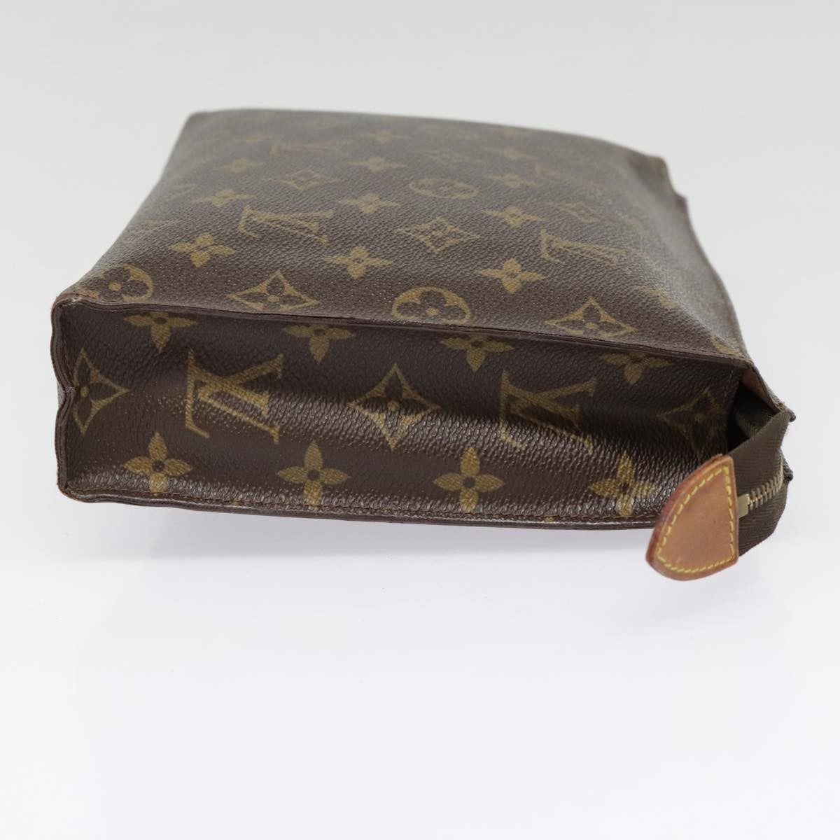 Louis Vuitton Toiletry Pouch Monogram Canvas, BROWN, CANVAS, Clutche & pouche