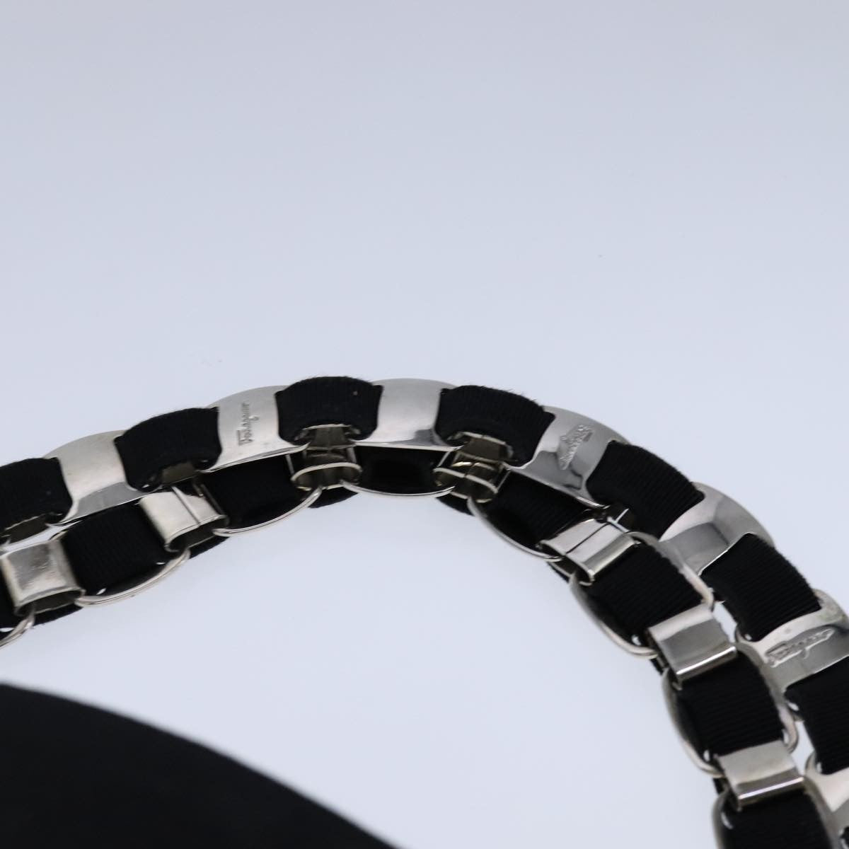 Salvatore Ferragamo Gancini Tote Gancini Canvas, BLACK, CANVAS, Tote bag