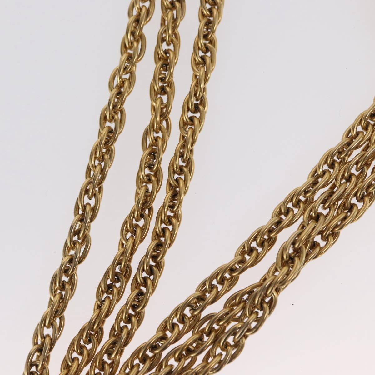 Chanel CC Necklace Metal, GOLD, METAL, Necklace