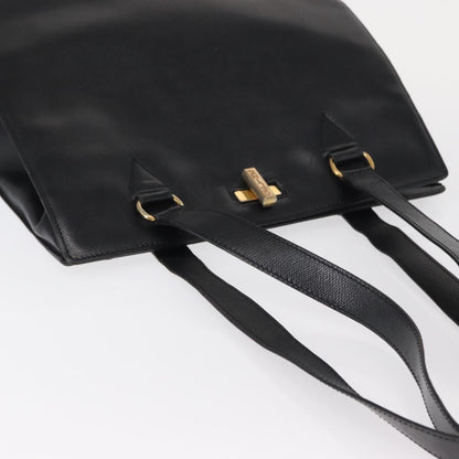 Celine Tote bag Leather, BLACK, LEATHER, Tote bag