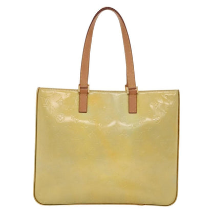 Louis Vuitton Columbus Handbag Monogram Vernis, GRAY, PATENT_LEATHER, Tote bag