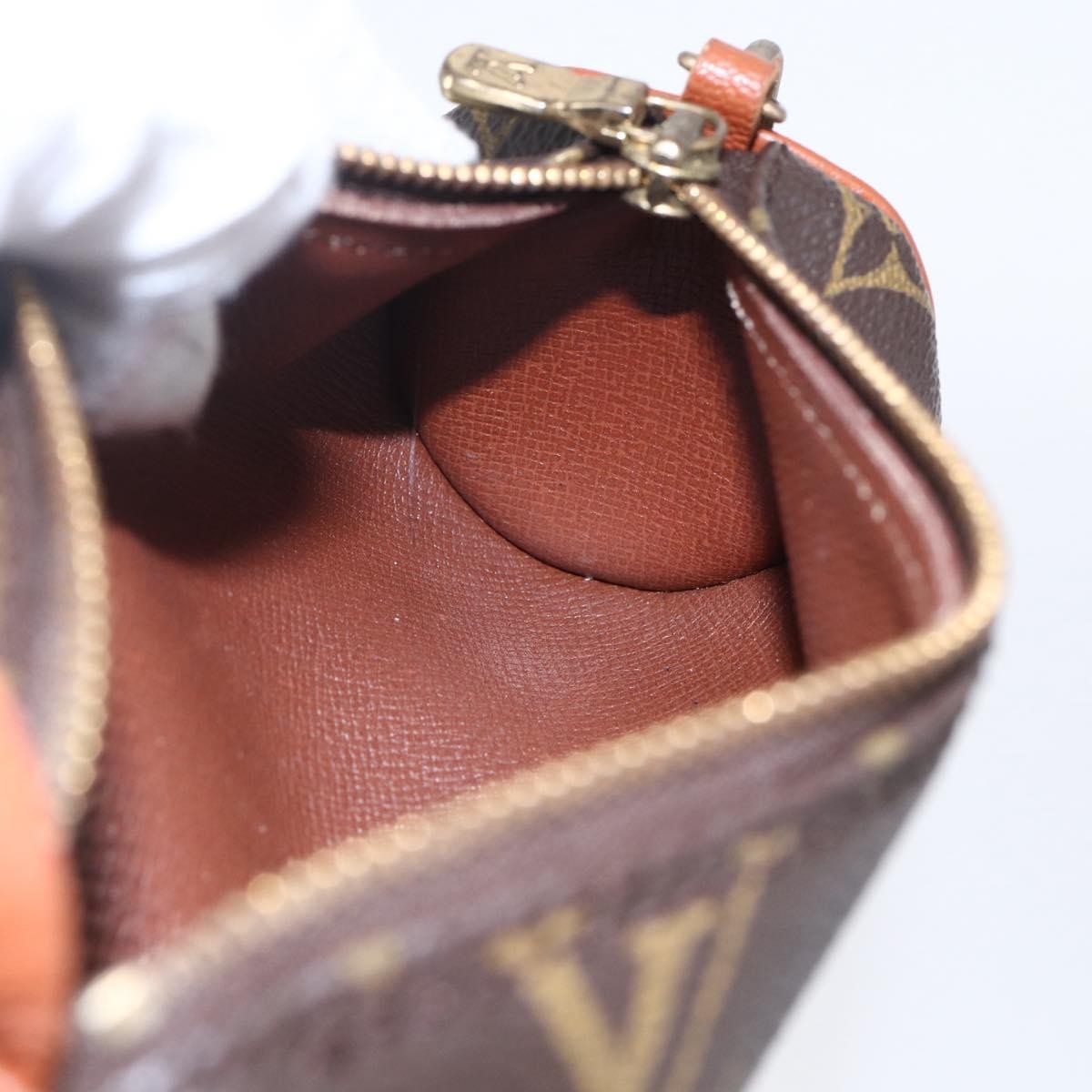 Louis Vuitton Papillon Pochette Monogram Canvas, BROWN, CANVAS, Clutche & pouche