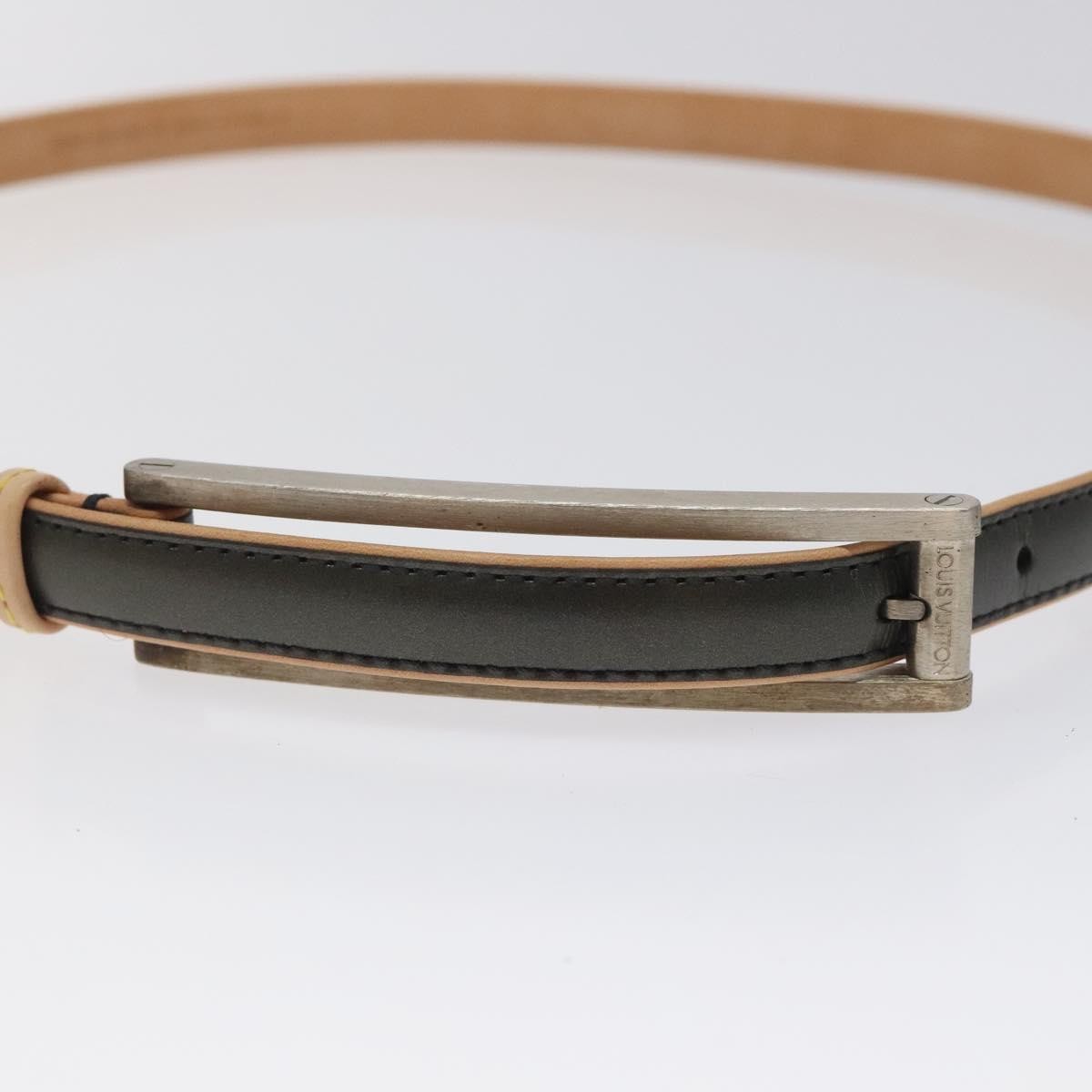 Louis Vuitton Belt Monogram Canvas, BLACK, CANVAS, Belts