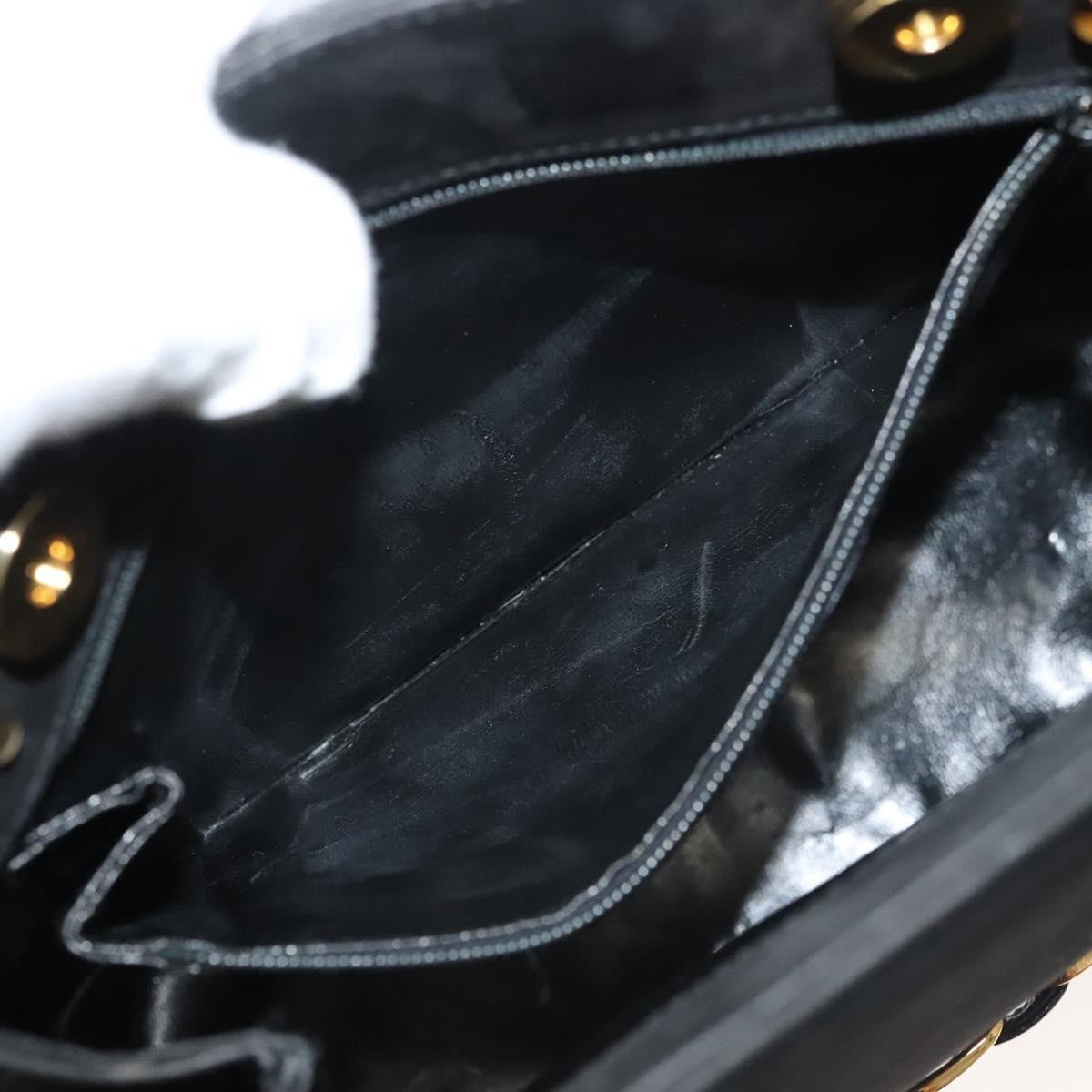 Salvatore Ferragamo Vala Shoulder Bag Suede, BLACK, SUEDE, Shoulder bag