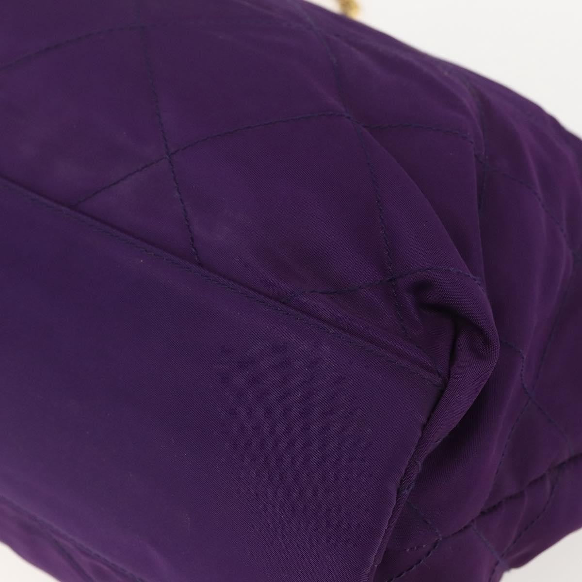 Prada Vintage Shoulder Bag Tessuto, PURPLE, NYLON, Shoulder bag