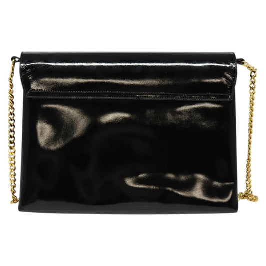 Gucci Vintage Shoulder Bag Patent leather, BLACK, PATENT_LEATHER, Shoulder bag