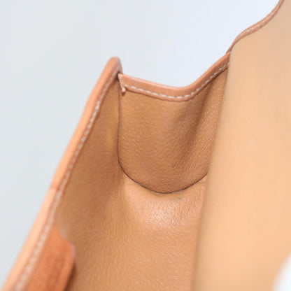 Celine Macadam Pochette Canvas and Leather, BROWN, CANVAS, Clutche & pouche