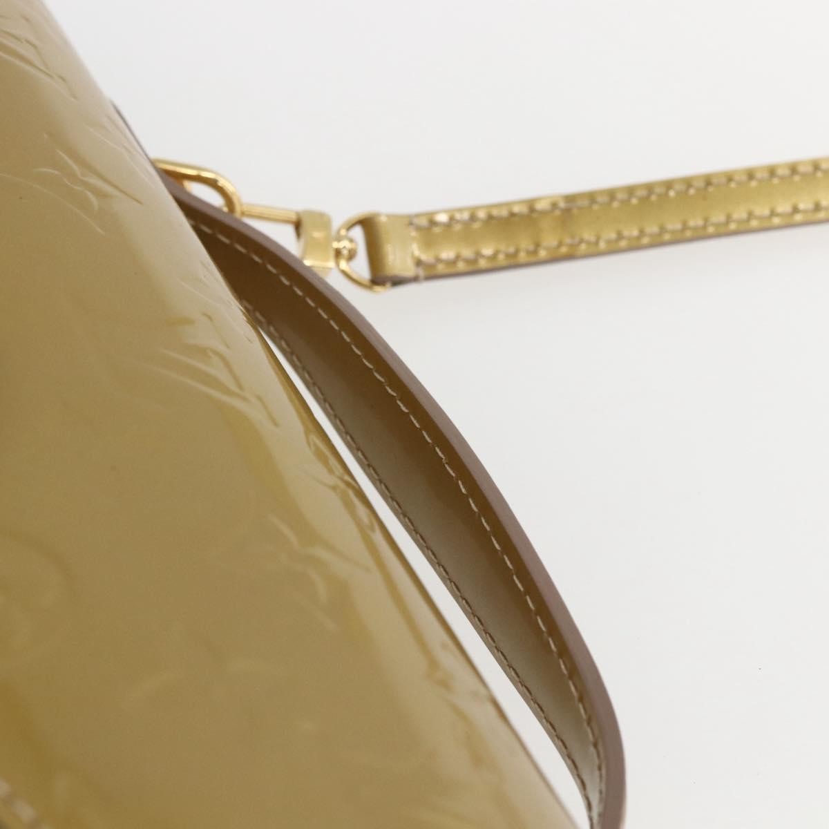 Louis Vuitton Mirada Handbag Monogram Vernis, BEIGE, PATENT_LEATHER, Handbag