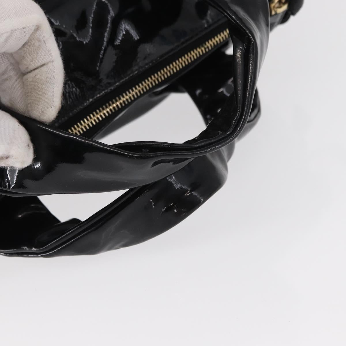 Gucci Hysteria Convertible Top Handle Bag Patent, BLACK, PATENT_LEATHER, Handbag
