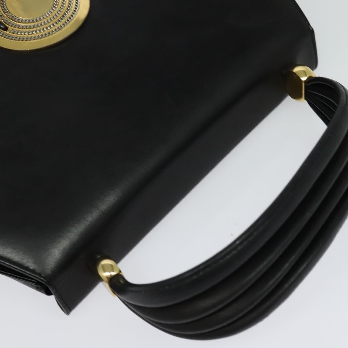 Bally Handbag Leather, BLACK, LEATHER, Handbag