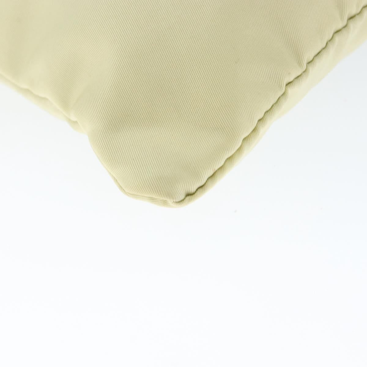 Prada Flat Messenger Tessuto, SILVER, NYLON, Shoulder bag