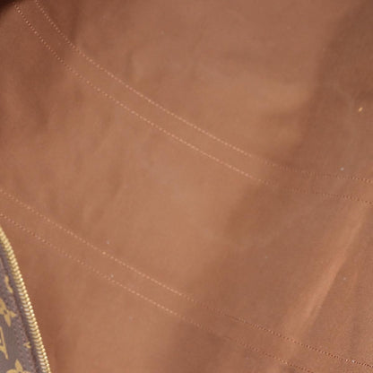 Louis Vuitton Keepall Bag Monogram Canvas, BROWN, CANVAS, Travel bag