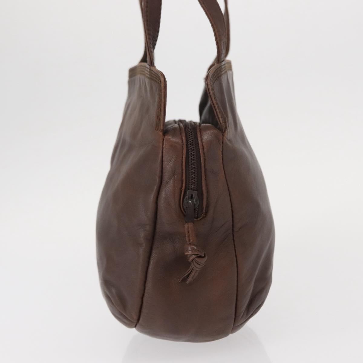Loewe Anagram Shoulder Bag Leather, BROWN, LEATHER, Shoulder bag