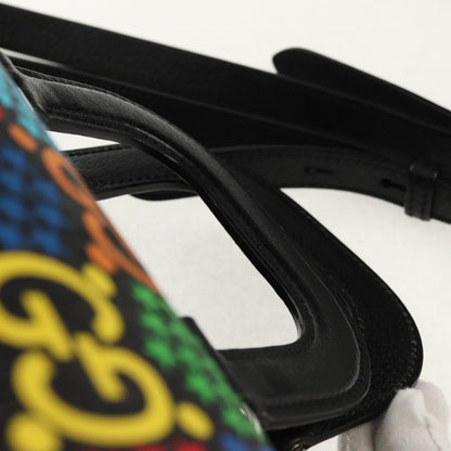 Gucci Convertible Duffle Backpack Psychedelic Print GG Coated Canvas, MULTICOLOUR, PVC, Travel bag