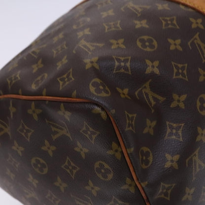 Louis Vuitton Keepall Bag Monogram Canvas, BROWN, CANVAS, Travel bag