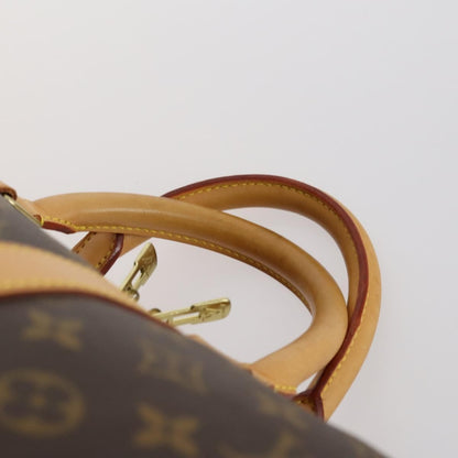 Louis Vuitton Keepall Bag Monogram Canvas, BROWN, CANVAS, Travel bag