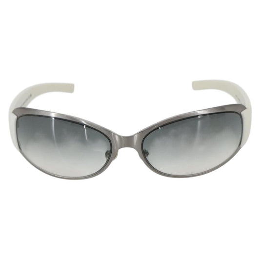Chanel Logo CC Sunglasses Metal, WHITE, METAL, Sunglasse