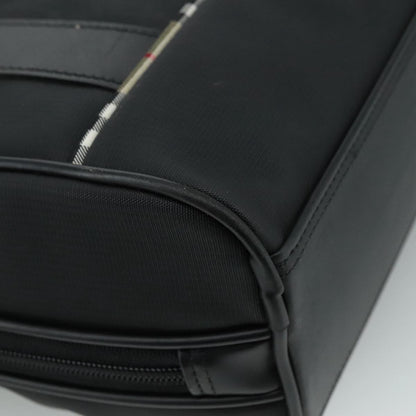 Burberry Golf handbag Nylon, BLACK, NYLON, Handbag