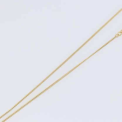 Christian Dior CD Heart Necklace Metal, GOLD, METAL, Necklace