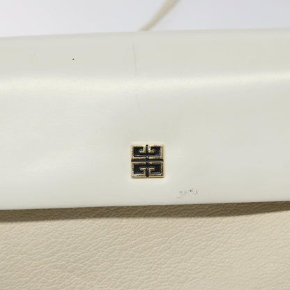 Givenchy Vintage 4G shoulder bag Leather, WHITE, LEATHER, Shoulder bag