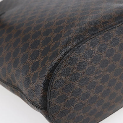 Celine Vintage Macadam Tote bag Canvas, BROWN, CANVAS, Tote bag