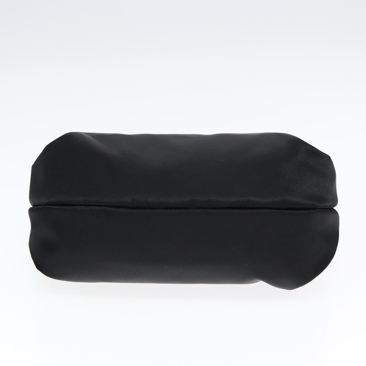 Salvatore Ferragamo Vintage Chain Shoulder Bag Nylon, BLACK, NYLON, Shoulder bag