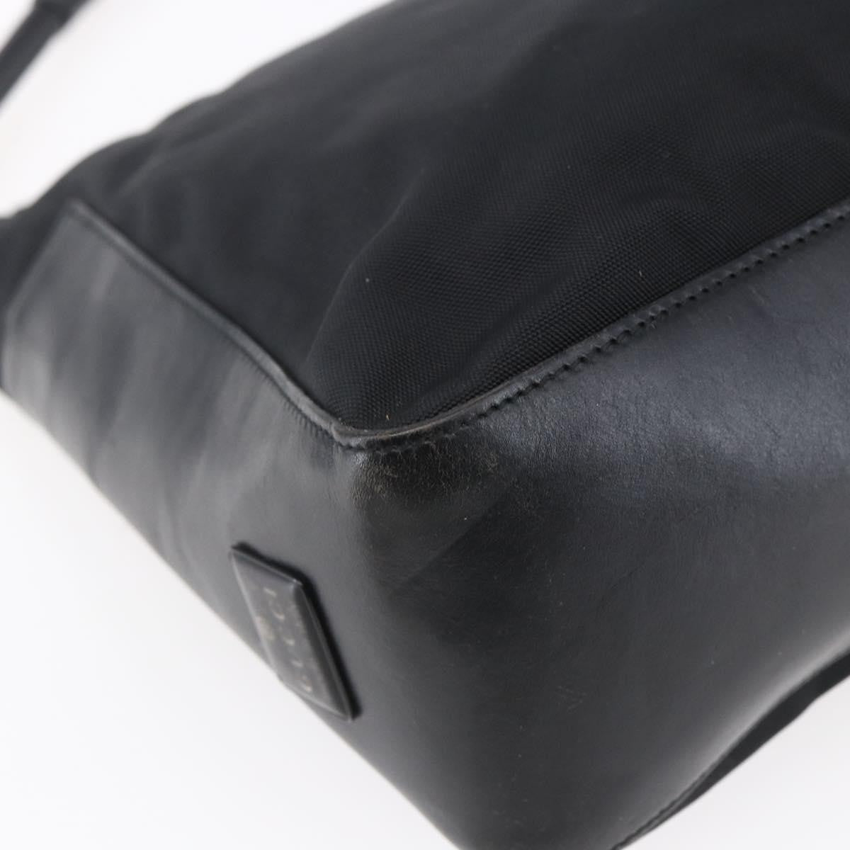 Gucci Zip Hobo Canvas, BLACK, CANVAS, Shoulder bag