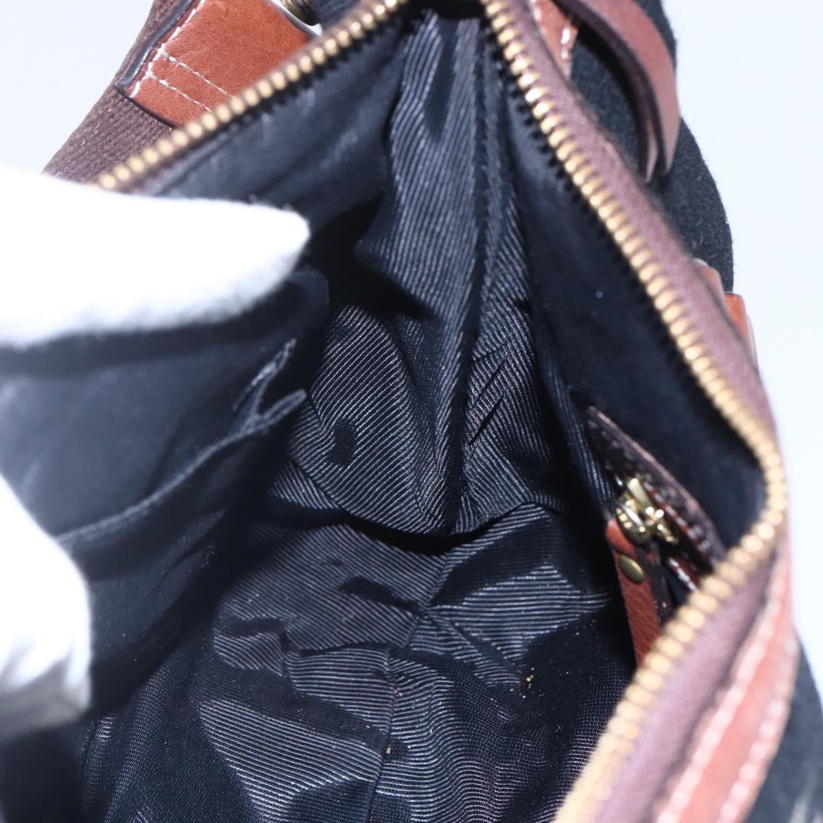 Burberry Blue Label shoulder bag Wool, BLACK, WOOL, Shoulder bag