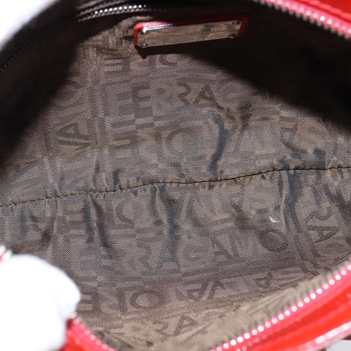 Salvatore Ferragamo Marisa Crossbody Patent leather, RED, PATENT_LEATHER, Handbag