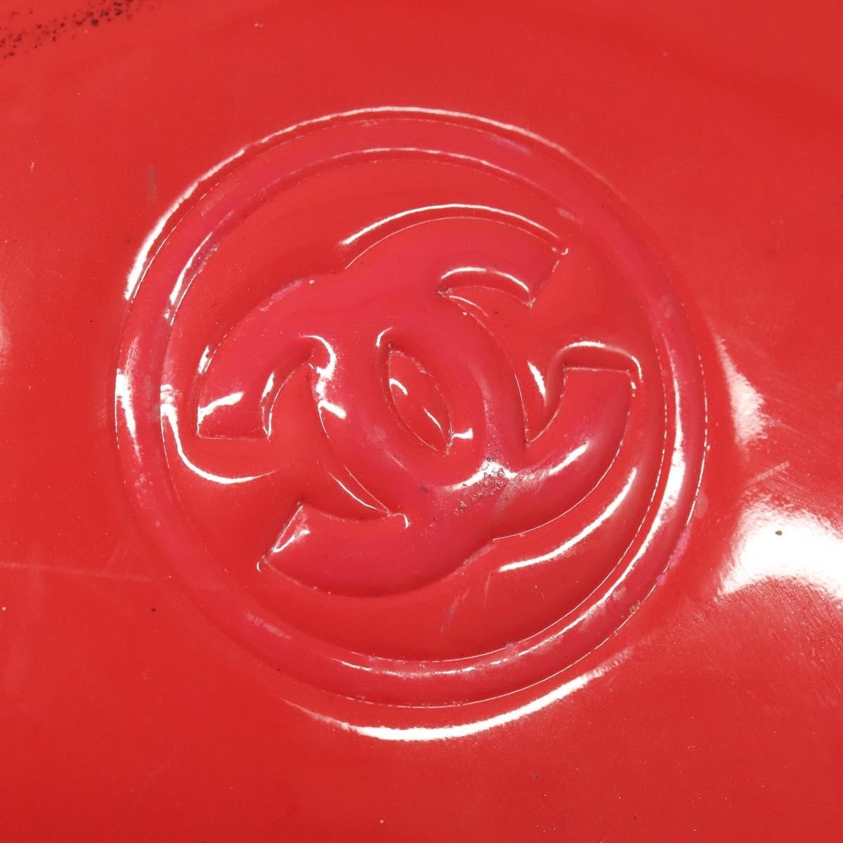 Chanel CC Logo Wallet on Chain Patent, PINK, PATENT_LEATHER, Shoulder bag