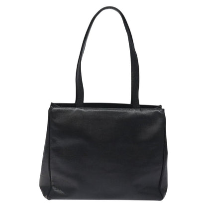 Salvatore Ferragamo Vintage Vara Bow Tote Lizard Embossed Leather, BLACK, LEATHER, Tote bag