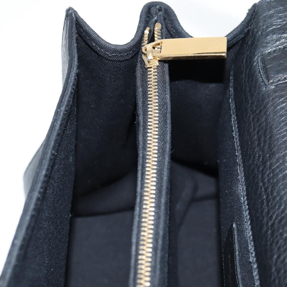 Saint Laurent Muse Two Bag Leather, BLACK, LEATHER, Handbag