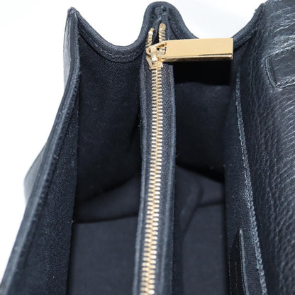 Saint Laurent Muse Two Bag Leather, BLACK, LEATHER, Handbag