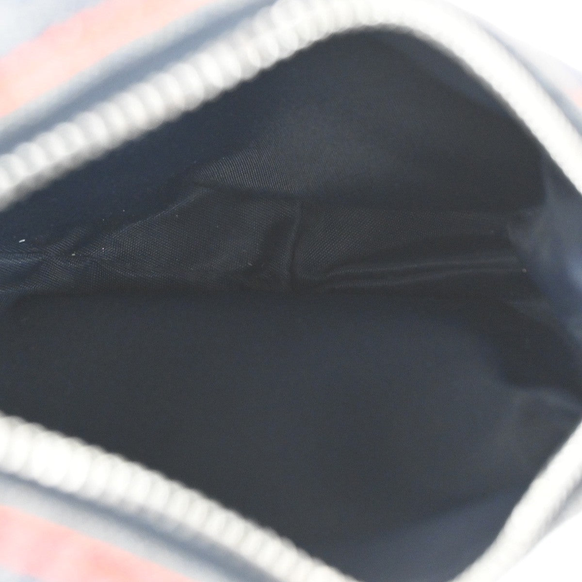 Christian Dior Flight pouch Trotter Pattern Denim, BLUE, DENIM_JEANS, Clutche & pouche