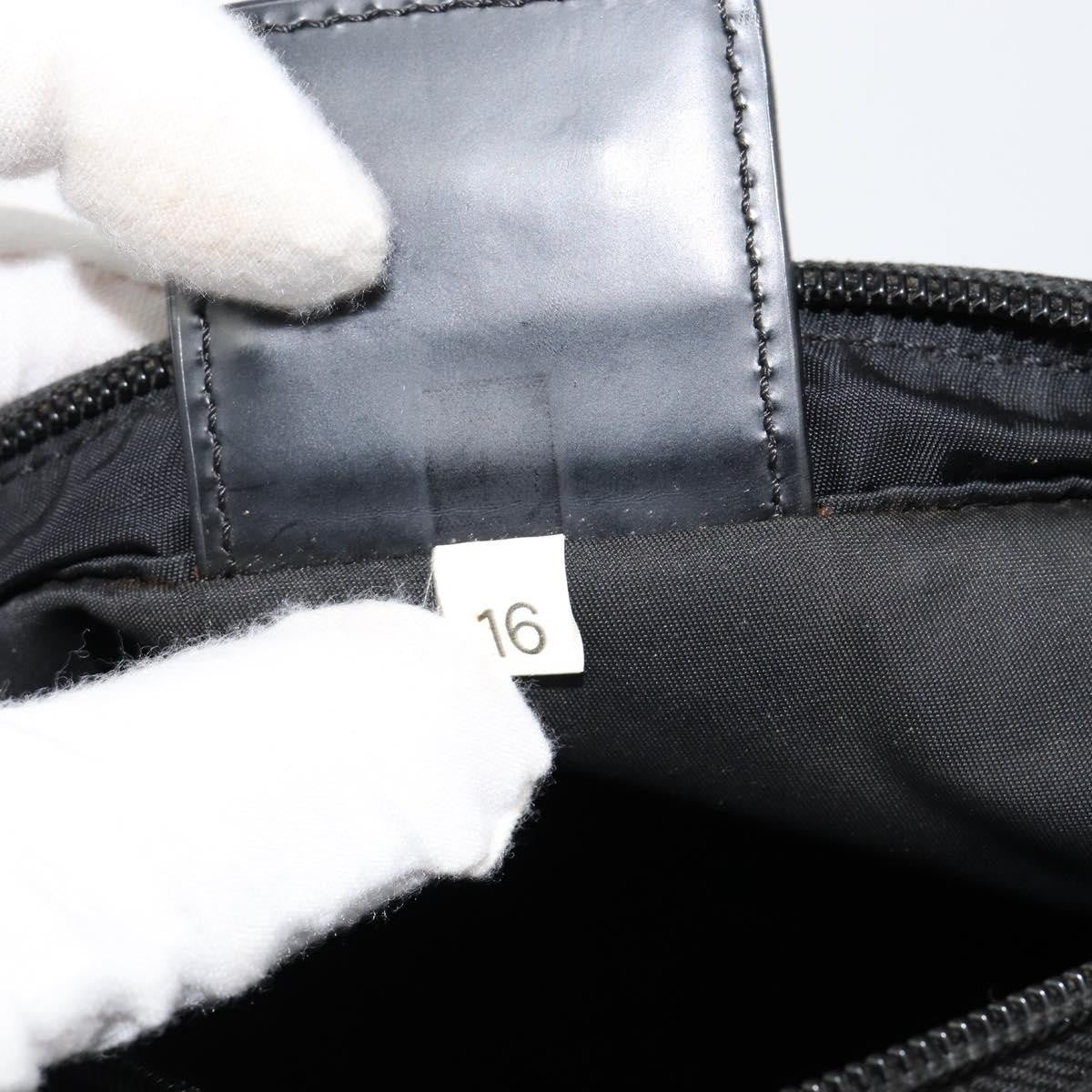 Prada Flat Messenger Bag Tessuto, BLACK, NYLON, Shoulder bag