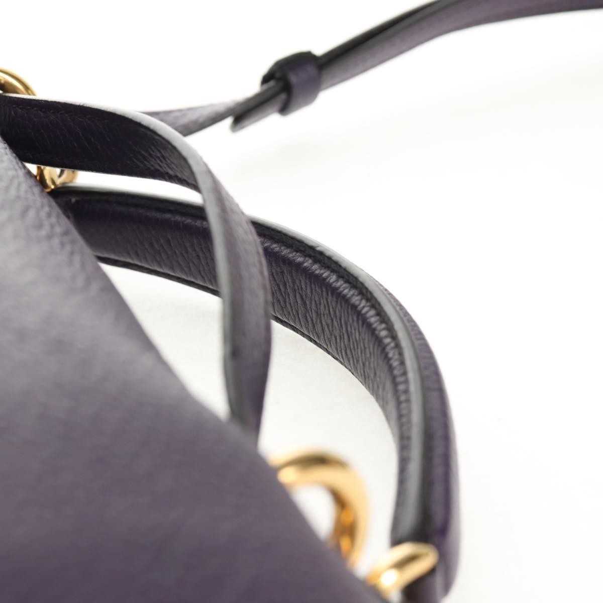 Salvatore Ferragamo Margot Satchel Leather, PURPLE, LEATHER, Handbag