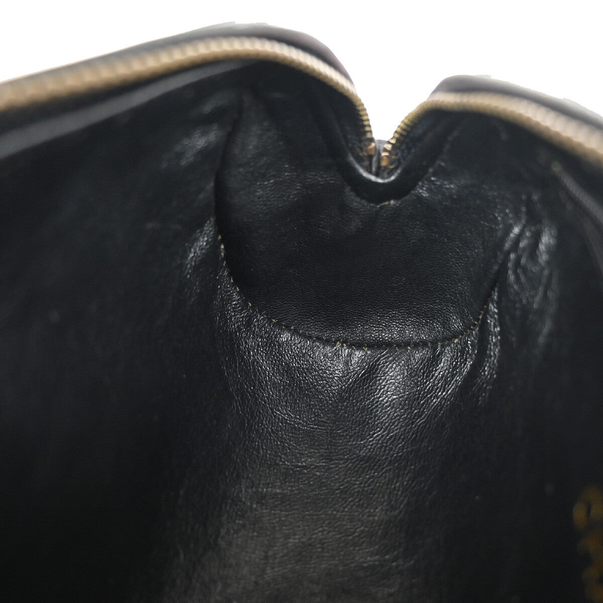 Chanel Vintage Diamond CC Barrel Bag Quilted Leather, BLACK, LEATHER, Shoulder bag