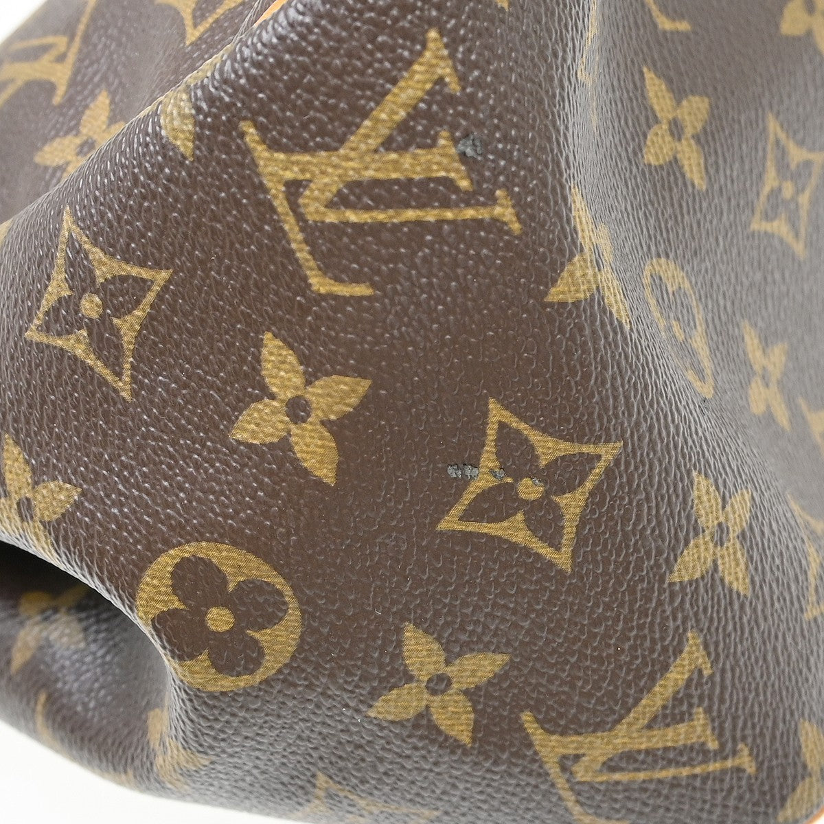 Louis Vuitton Batignolles Handbag Monogram Canvas, Brown, Canvas, Shoulder Bag