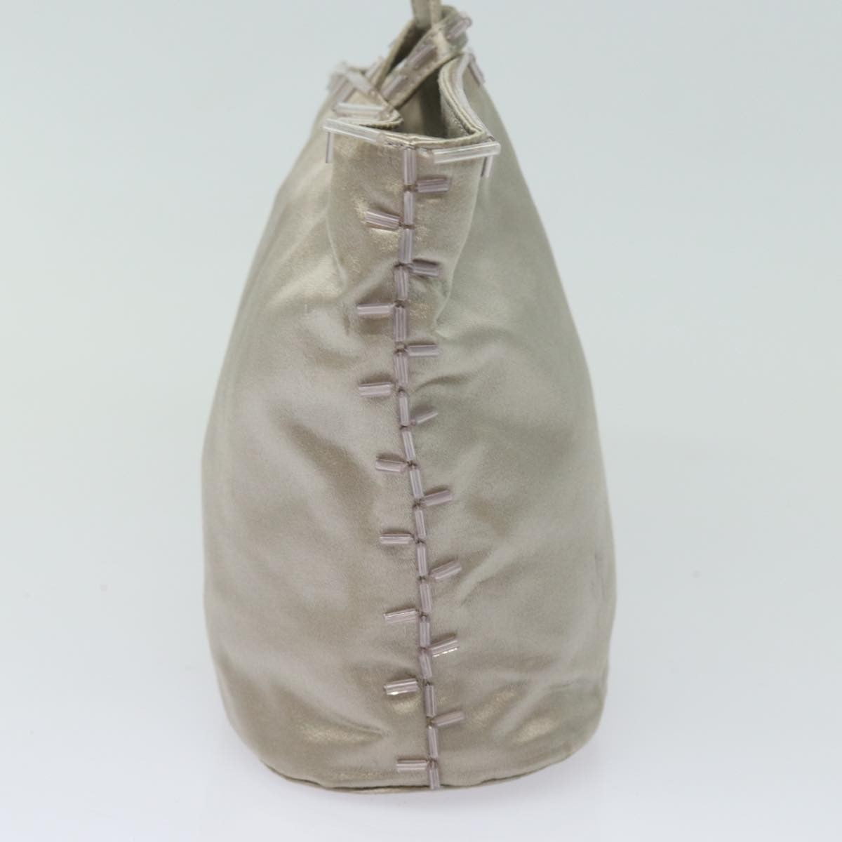 Prada Vintage Handbag Tessuto, SILVER, NYLON, Handbag