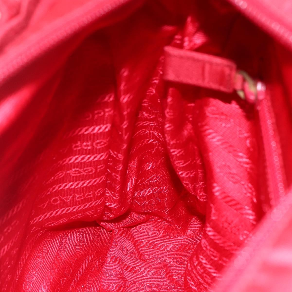Prada Vintage Tote Tessuto, RED, NYLON, Tote bag