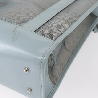 Gucci Vintage tote Leather, BLUE, LEATHER, Tote bag