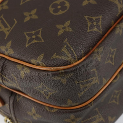 Louis Vuitton Reporter Bag Monogram Canvas, BROWN, CANVAS, Shoulder bag